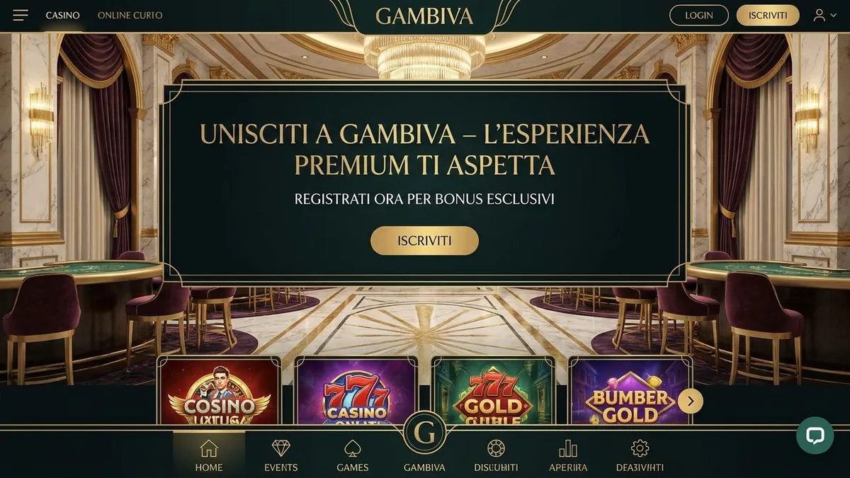 Registrazione con bonus