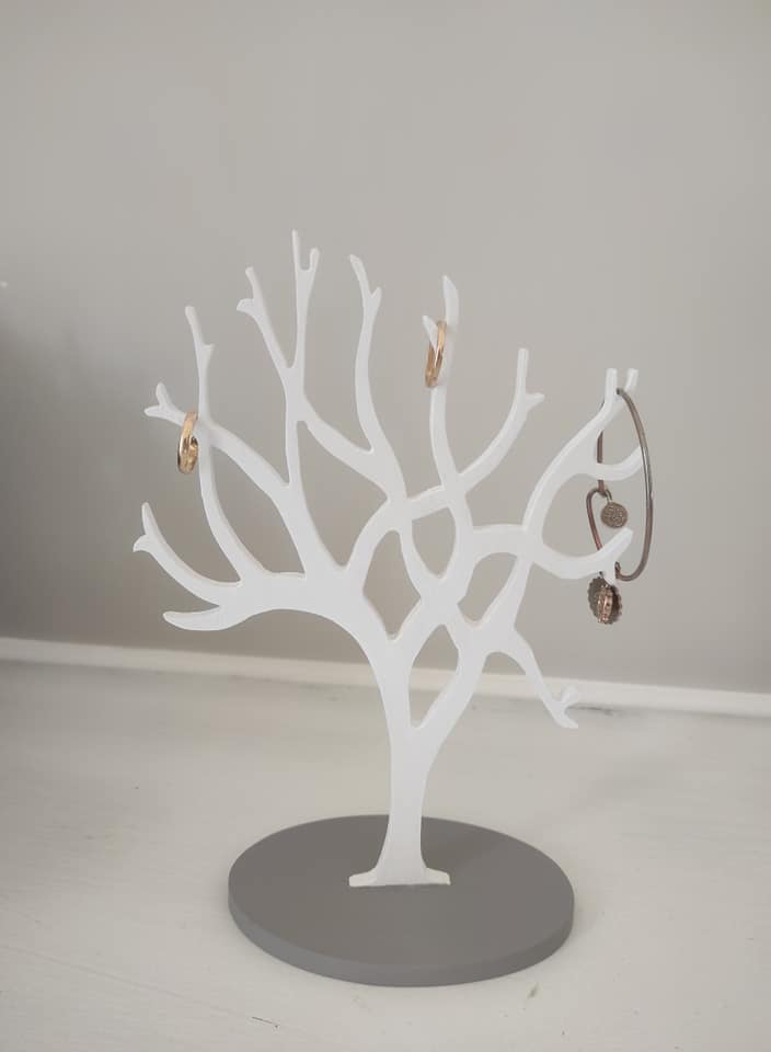 Porta anelli in legno a forma di albero - Jesi Graphic